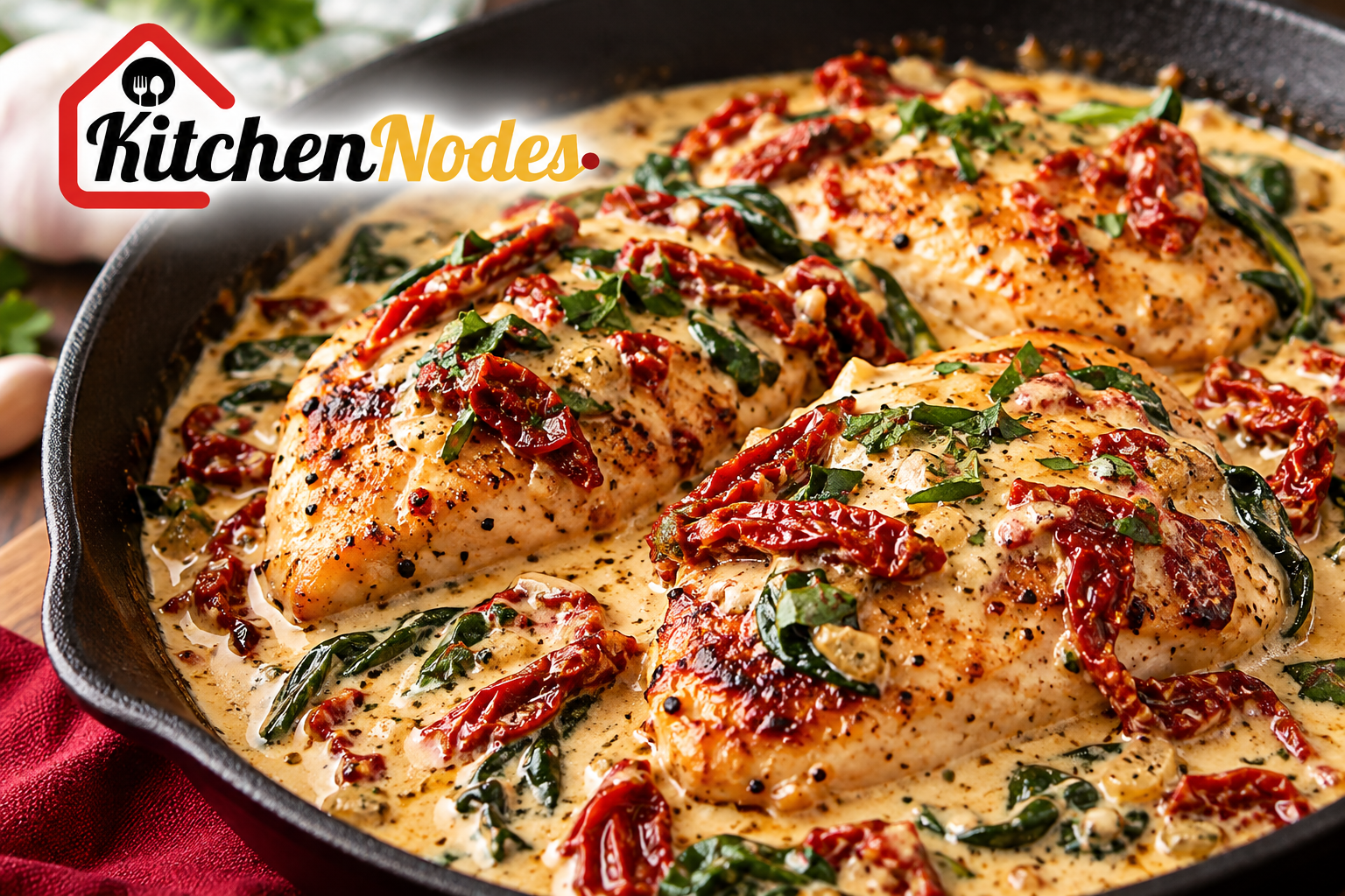 Tuscan Chicken recipe for dinner