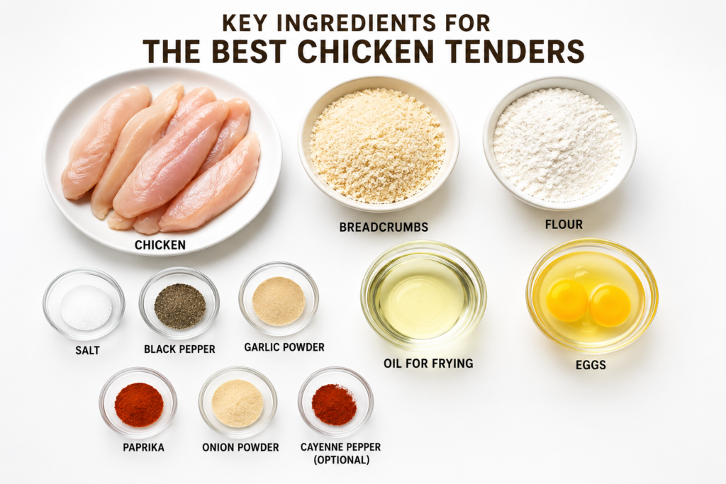Chicken Tender Ingredients