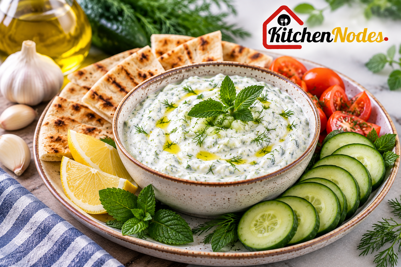 Tzatziki Sauce Recipe (Step-by-Step Guide) 